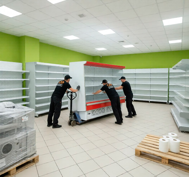 Переезд магазина в Лисках